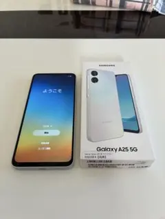 Samsung スマートフォン ギャラクシー A25 64GB ライトブルー