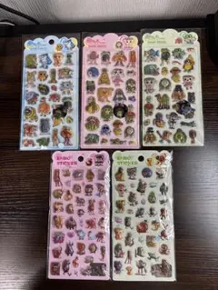【写真多数】イタリアンブレインロットシール5種類 きゅんポップシール＆他