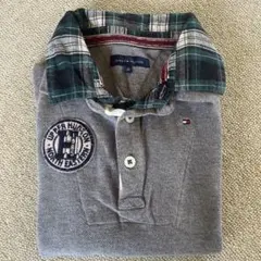 TOMMY HILFIGER キッズ長袖ポロシャツ 4T