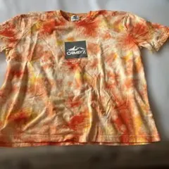 CAMP7 オレンジ タイダイ 半袖Tシャツのサムネイル