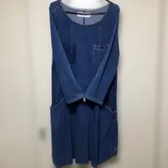 スーパーハッカ　デニムブルー ワンピース