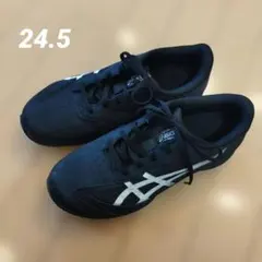 【３回使用】アシックスレーザービーム ジュニアスニーカー24.5cm