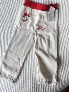 西松屋　ミニーマウス パンツ 90cm 裏起毛　ボトムス　長ズボン　ポケット