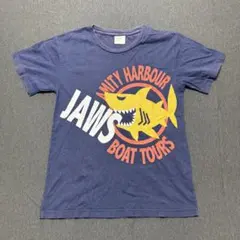 489 USJ JAWS Boat Tours Navy Graphic Tee