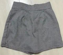 ♡超美品♡ ナイスクラップ ギンガムチェック スカパン ミニスカート ショーパン