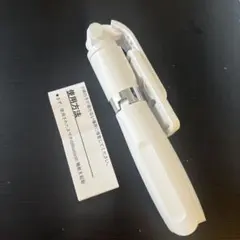 ホワイト 自撮り棒 説明書付き　三脚