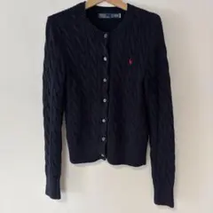 【正規品✨】Polo Ralph Lauren ネイビー カーディガン Sサイズ