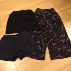女の子用ボトムス3枚セット　サイズ130