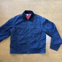 80s USA製ヴィンテージ オシュコシュインナーキルティングデニムジャケット