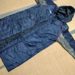 Lotto フード付きベンチコート ネイビー