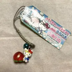 ハローキティ 岡山 桃太郎 ストラップ 根付け