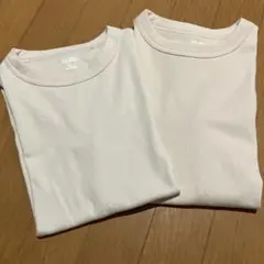 UNIQLO U 半袖Tシャツ Mサイズ ベージュ 2枚セット