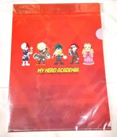 新品⭐僕のヒーローアカデミアA4クリアファイル ちびキャラ ジャンプ ヒロアカ