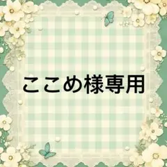ここめ 様　專用