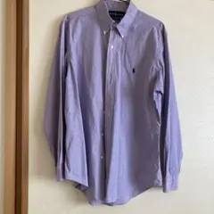 Ralph Lauren カスタムフィット 長袖シャツ L 紫？