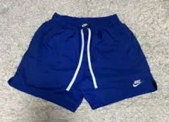 美品✨　NIKE ナイキ ウーブンフローショートパンツ Mサイズ　青　ブルー