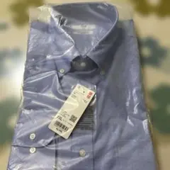 UNIQLO スーパーノンアイロン　スリムシャツ　XXL ライトブルー