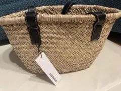 BASMENT online かごバッグ 新品タグ付き
