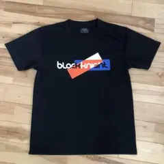 black knight ブラックTシャツ　Mサイズ　オレンジ＆ブルー