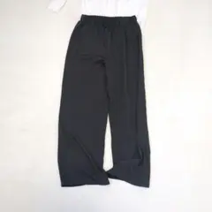 Dazy/デイジー◇ワイドストレートパンツ☆ズボン『L』チャコールグレー