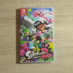 スプラトゥーン2 ソフト　ケース付き