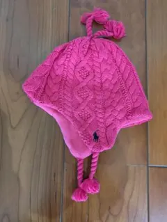 Ralph Lauren ラルフローレン ケーブル編み ニット帽 2T-4T