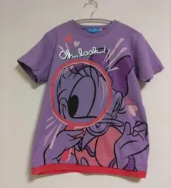 東京ディズニーリゾート　 Tシャツ　 150 　紫　デイジー