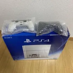 SONY PS4 本体 500GB ホワイト コントローラー2つ