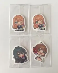 学マス　ゼリー＆ステッカー　手毬　清夏　佑芽　まとめ売り