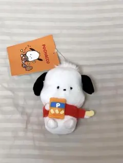 ポチャッコ　ぬいぐるみストラップ　ナガノ×サンリオキャラクターズ