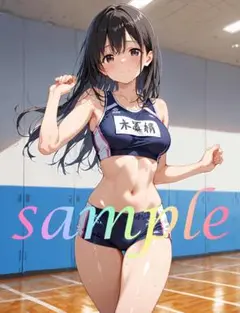 c644 かわいい イラスト アニメ A4ポスター