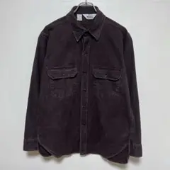 80sビンテージUSA製　ウールリッチ　ヘビーシャモアクロスシャツ　ネルシャツ