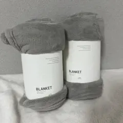 3coinsやわとろブランケット 2枚セット