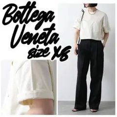 【定価13.1万】Bottega Veneta Tシャツ ロゴ クリーム XSのサムネイル