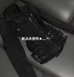 y2k archive グランジ 平成 V系 サブカルジャケット ブラック