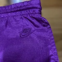 Nike 80sパープル ナイロンジャージパンツ