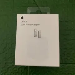 アップル純正品　USB-C充電器　Apple 20W USB-C電源アダプタ