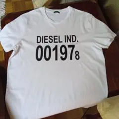 DIESEL ホワイト Tシャツ 001978