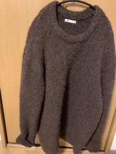 ZARA ブラウン オーバーサイズニット