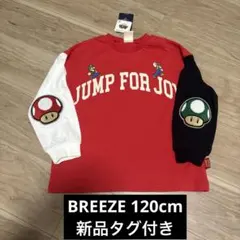 ブリーズ BREEZE スーパーマリオ ロンT 120cm
