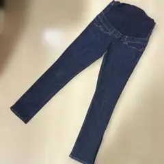 EDWIN 妊婦用マタニティデニムパンツ ダークブルー