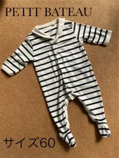 ☆ PETIT BATEAU プチバトー　長袖　ロンパース