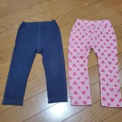 レギンスパンツ2枚セット90㎝