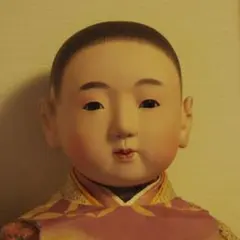 市松人形 戦前 特大 60㎝前後 銘あり - メルカリ