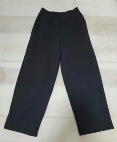 ユニクロ　スウェットワイドパンツ　ブラック　Sサイズ