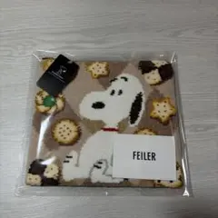 未使用品　フェイラー×お買い物スヌーピー 巾着 おかいものSNOOPY限定FEILER