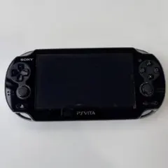 SONY PS VITA 1100 本体 画面やけ少 動作確認OK 保護フィルム