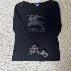 BURBERRY BLUE LABEL 長袖カットソー ブラック　38のサムネイル