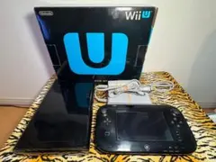 【動作確認済】箱付き　Nintendo wiiU 32GB　クロ
