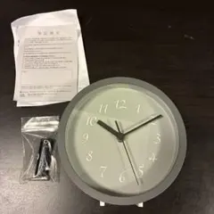 【新品・未使用】Lemnos 掛け時計 置き時計